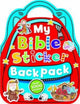 Book cover of: My Bible Sticker Backpack. By: Chris Scollen