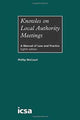 Book cover of: Knowles on Local Authority Meetings