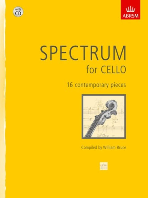 Book cover of: Spectrum for Cello with CD