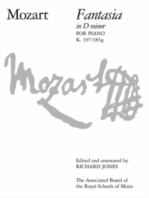 Book cover of: Fantasia in D minor