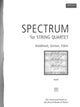 Book cover of: Spectrum for String Quartet, Score