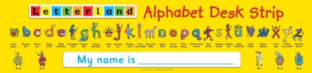 Book cover of: Alphabet Desk Strip