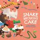 Book cover of: Snake Brought Cake. By: Sam Smith