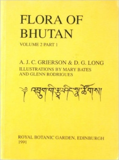 Book cover of: Flora of Bhutan. By: A. J. C Grierson