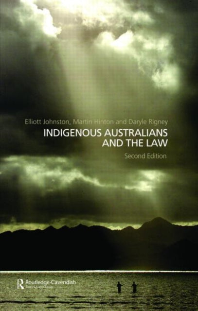 Book cover of: Indigenous Australians and the Law. By: Johnsto Hinton