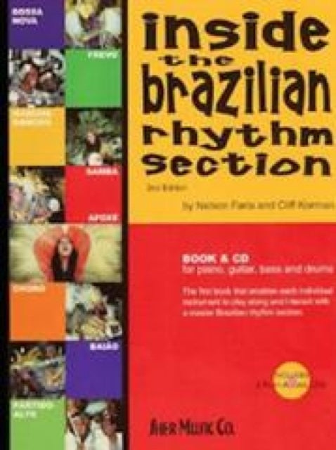 Book cover of: Inside the Brazilian Rhythm Section. By: Nelson Faria