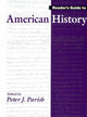 Book cover of: Reader's Guide to American History