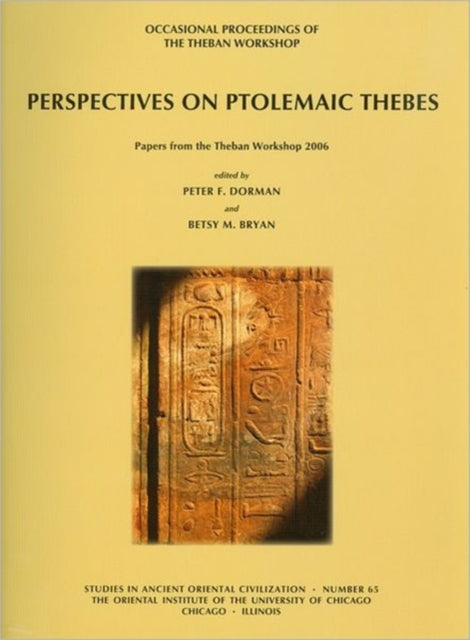 Book cover of: Perspectives on Ptolemaic Thebes