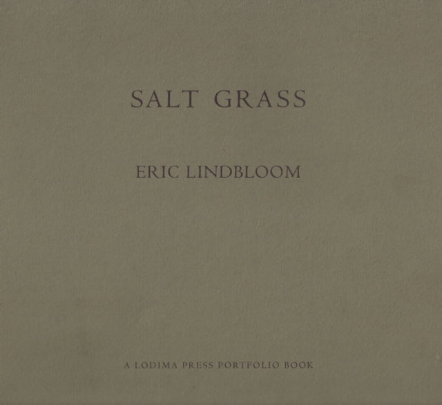 Book cover of: Salt Grass. By: Eric Lindbloom