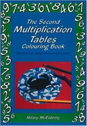 Second Multiplication Tables Colouring Book