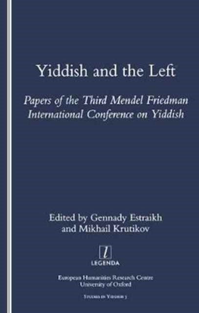 Book cover of: Yiddish and the Left