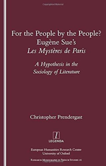 Book cover of: For the People, by the People?. By: Christopher Prendergast