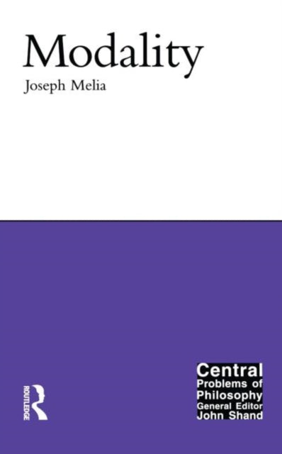 Book cover of: Modality. By: Joseph Melia