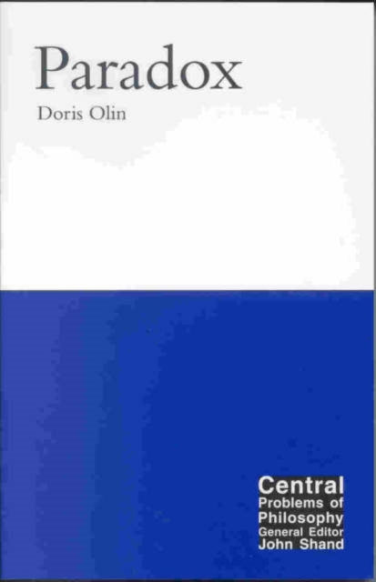 Book cover of: Paradox. By: Doris Olin