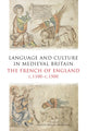 Book cover of: Language and Culture in Medieval Britain