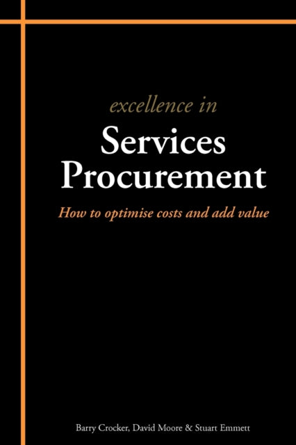 Book cover of: Excellence in Services Procurement