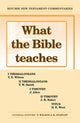 Book cover of: What the Bible Teaches -Thessalonians Timothy Titus