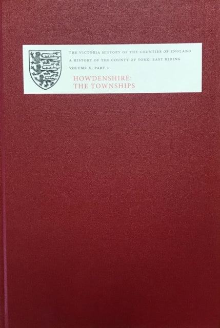 Book cover of: A History of the County of York: East Riding. By: David Crouch