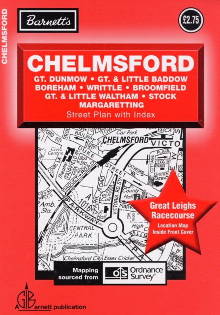 Book cover of: Chelmsford Street Plan