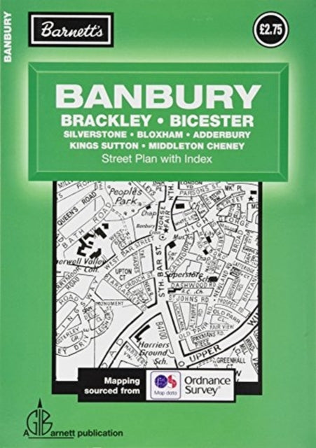 Book cover of: Banbury/Brackley Street Plan