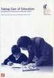 Book cover of: Taking Care of Education