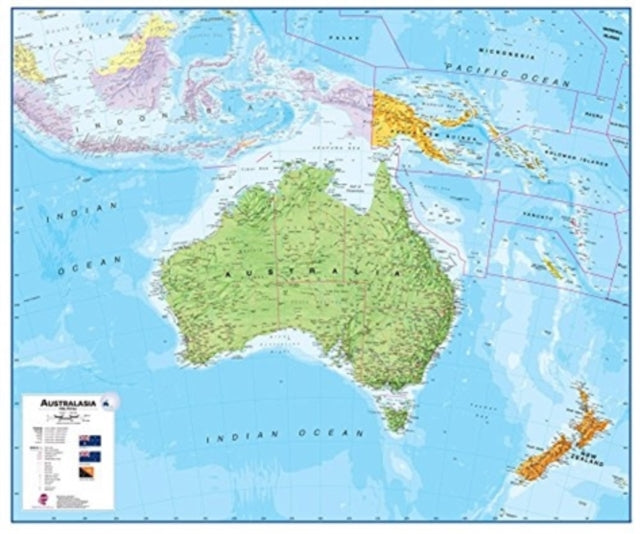 Book cover of: Australasia laminated