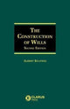 Book cover of: Construction of Wills. By: Albert Keating