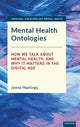 Book cover of: Mental Health Ontologies. By: Janna Hastings
