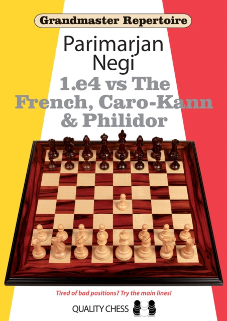 Book cover of: 1.e4 vs The French, Caro-Kann and Philidor. By: Parimarjan Negi