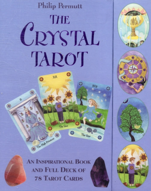 Book cover of: Crystal Tarot
