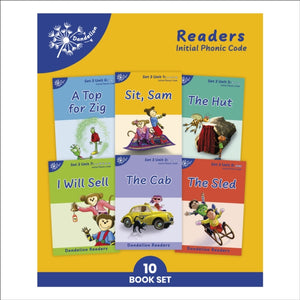 Phonic Books Dandelion Readers Set 3 Units 1-10, Sounds of the alphabet and adjacent consonants