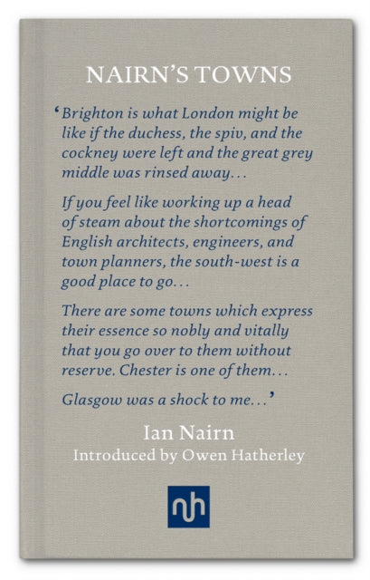 Book cover of: Nairn's Towns