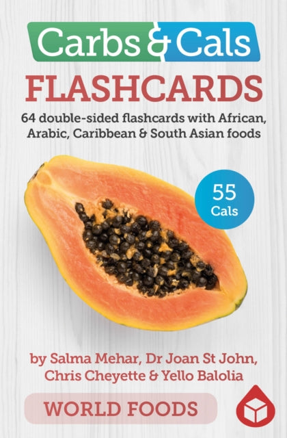 Book cover of: Carbs & Cals Flashcards WORLD FOODS