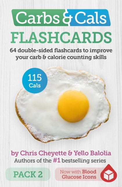 Book cover of: Carbs & Cals Flashcards PACK 2