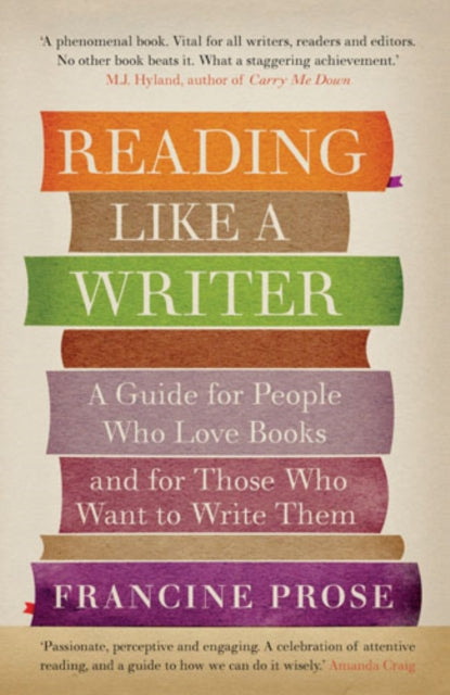Reading Like a Writer, A Guide for People Who Love Books and for Those Who Want to Write Them 9781908526076 Francine Prose