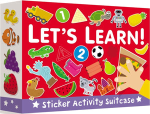 Sticker Activity Suitcase - Let's Learn!