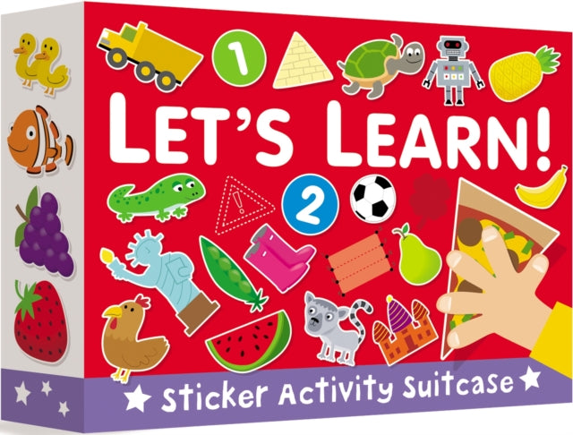 Sticker Activity Suitcase - Let's Learn!