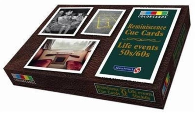 Book cover of: Reminisence Cue Cards 50s/60s: Colorcards. By: Speechmark
