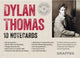 Book cover of: Dylan Thomas Notecards