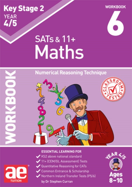 Book cover of: KS2 Maths Year 4/5 Workbook 6