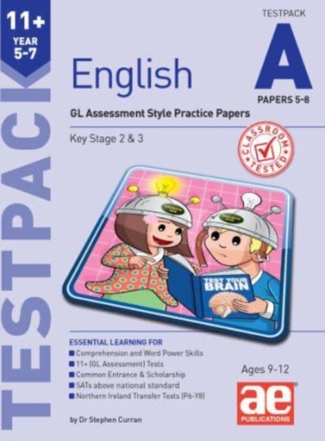 Book cover of: 11+ English Year 5-7 Testpack A Papers 5-8