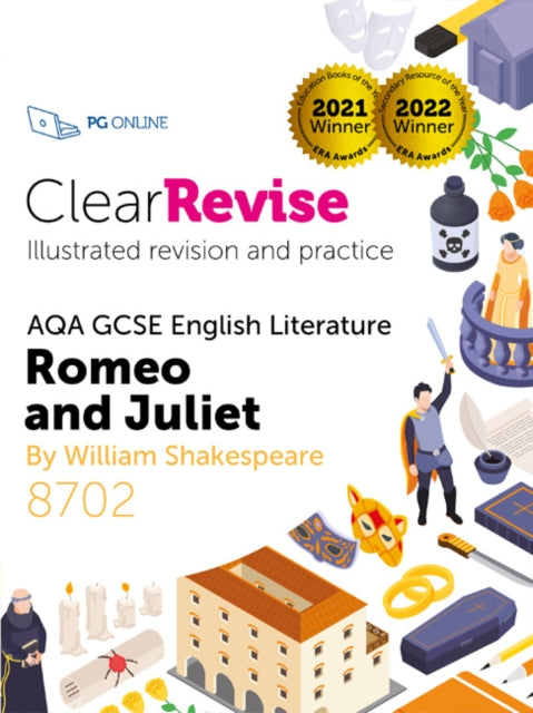 Book cover of: ClearRevise AQA GCSE English Literature: Shakespeare, Romeo and Juliet