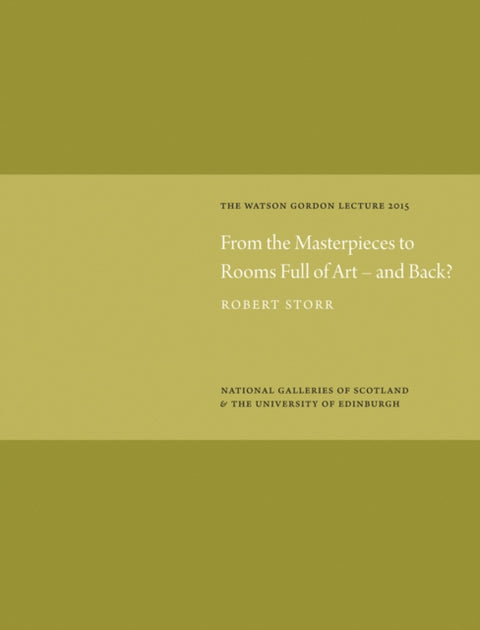 From the Masterpieces to Rooms Full of Art - and Back?