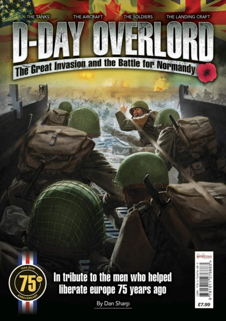 Book cover of: D Day: Operation Overlord. By: Dan Sharp