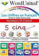 Book cover of: Numbers in French. By: WordUnited