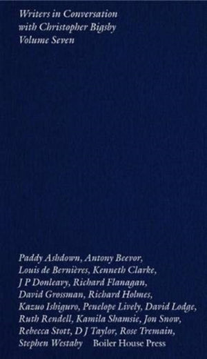 Writers in Conversation with Christopher Bigsby