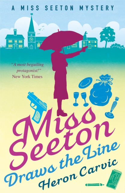 Book cover of: Miss Seeton Draws the Line. By: Heron Carvic
