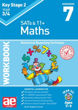 KS2 Maths Year 3/4 Workbook 7