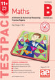 Book cover of: 11+ Maths Year 5-7 Testpack B Practice Papers 5-8