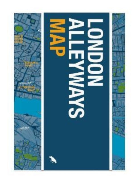 Book cover of: London Alleyways Map. By: Matthew Turner